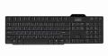 Клавиатура CBR KB-115D, 104 кл., slim, USB, черная