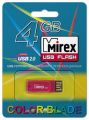 USB флэш-накопитель Mirex HOST RED 4GB (ecopack)