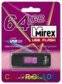 USB флэш-накопитель Mirex SHOT BLACK 64GB (ecopack)