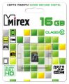 Карта памяти microSDHC MIREX 16GB (class 10)